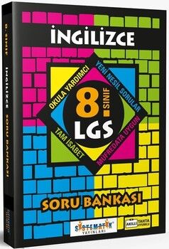 Sistematik Yayınları 8. Sınıf LGS İngilizce Soru Bankası