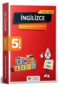 Sonuç 5. Sınıf İngilizce Kazanım Merkezli Soru Bankası