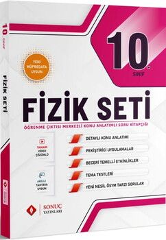 Sonuç Yayınları 10. Sınıf Fizik Soru Bankası Modüler Set