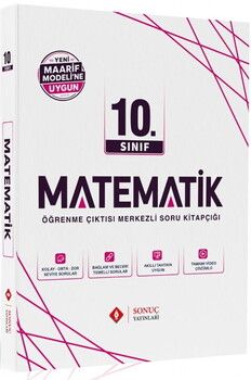 Sonuç Yayınları 10. Sınıf Matematik Maarif Modele Uygun Modüller Set