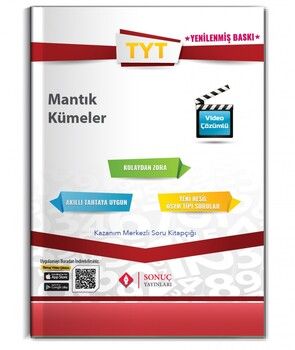 Sonuç Yayınları TYT Mantık Kümeler
