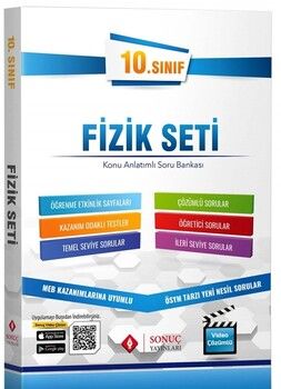 Sonuç Yayınları 10. Sınıf Fizik Modüler Set