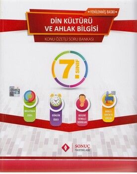 Sonuç Yayınları 7. Sınıf Din Kültürü ve Ahlak Bilgisi Kazanım Merkezli Soru Kitapçığı Seti Yenilenmiş Baskı