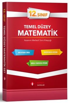 Sonuç Yayınları 12. Sınıf  Matematik Temel Düzey Tek Kitap