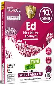 Soru Kalesi Yayınları 10. Sınıf Türk Dili ve Edebiyatı Konu Özetli Soru Bankası