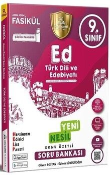 Soru Kalesi Yayınları 9. Sınıf Türk Dili ve Edebiyatı Konu Özetli Soru Bankası