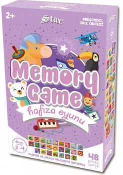 Star Memory Game Hafıza Oyunu 48 Parça