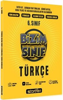 Startfen Yayınları 6. Sınıf Türkçe Bizim Sınıf Etkinlikli Soru Bankası