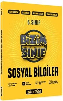 Startfen Yayınları 6. Sınıf Sosyal Bilgiler Bizim Sınıf Etkinlikli Soru Bankası