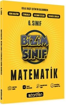 Startfen Yayınları 6. Sınıf Matematik Bizim Sınıf Etkinlikli Soru Bankası