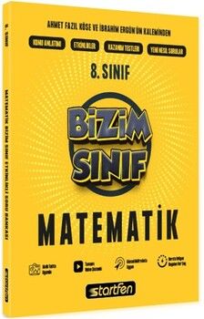  Startfen Yayınları 8. Sınıf Matematik Bizim Sınıf Etkinlikli Soru Bankası