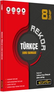 Startfen Yayınları 8. Sınıf Türkçe Rekor Soru Bankası