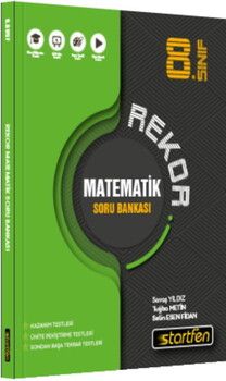 Startfen Yayınları 8. Sınıf Matematik Rekor Soru Bankası