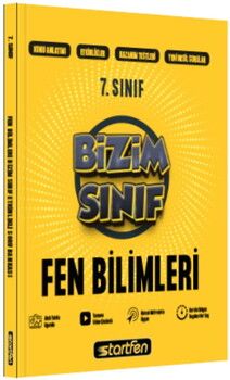 Startfen Yayınları 7. Sınıf Fen Bilimleri Bizim Sınıf Etkinlikli Soru Bankası