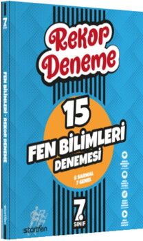 Startfen Yayınları 7. Sınıf Fen Bilimleri Rekor Deneme