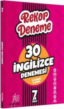 Startfen Yayınları 7. Sınıf İngilizce Rekor Deneme