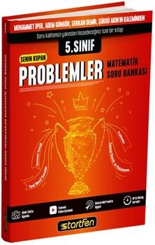Startfen Yayınları 5. Sınıf Matematik ve Problemler Senin Kupan Soru Bankası