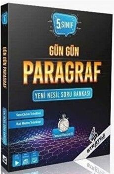 Strateji Yayınları 5. Sınıf Gün Gün Paragraf Yeni Nesil Soru Bankası