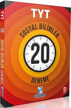 Supara Yayınları TYT Sosyal Bilimler 20 Denemesi