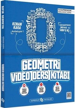 Supremum Yayınları Kenan Kara ile Sıfırdan Geometri Video Ders Kitabı