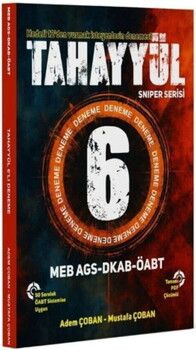 Tahayyül Yayınları ÖABT MEB AGS Din Kültürü Öğretmenliği Sniper 6 Deneme