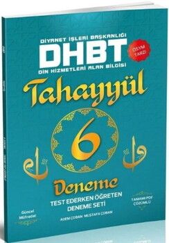 Tahayyül Yayınları DHBT 6 Deneme Çözümlü