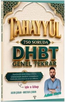 Tahayyül Yayınları DHBT 750 Soruda Genel Tekrar