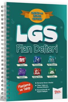 Takdir Yayınları 8. Sınıf LGS Maarif Plan Defteri