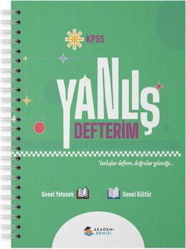 Takdir Yayınları KPSS Yanlış Defterim