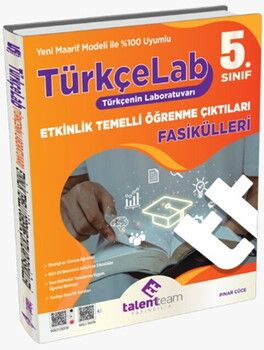 Talentteam Yayınları 5. Sınıf Türkçe TÜRKÇELAB Etkinlikli Fasikülleri