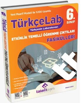 Talentteam Yayınları 6. Sınıf Türkçe TÜRKÇELAB Etkinlikli Fasikülleri