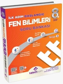 Talentteam Yayınları 8. Sınıf Fen Bilimleri İlk Adım Başlangıç Soru Bankası