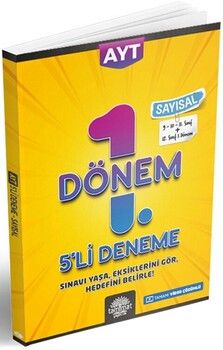 Tammat Yayıncılık AYT Sayısal 1. Dönem 5 Deneme