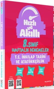 Tammat Yayıncılık  8. Sınıf 32 Haftalık T.C. İnkılap Tarihi ve Atatürkçülük Branş Denemesi
