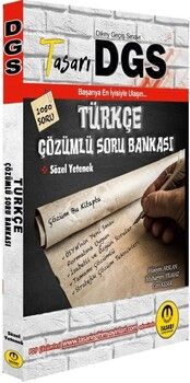 Tasarı DGS Türkçe Sözel Yetenek Soru Bankası
