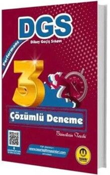 Tasarı Yayınları DGS Performans 3 lü Çözümlü Deneme