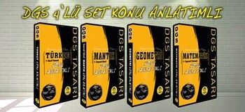Tasarı Yayınları DGS 4 lü Set Konu Anlatımı