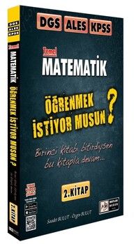 Tasarı Yayınları DGS ALES KPSS Temel Matematik Öğrenmek İstiyor Musun 2. Kitap