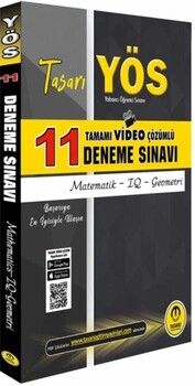 Tasarı Yayınları YÖS Matematik Geometri Video Çözümlü 11 Deneme