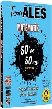 Tasarı Yayınları ALES Matematik Sayısal Yetenek 50 de 50 Net Soru Bankası