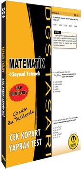 Tasarı Yayınları DGS Matematik Yaprak Test