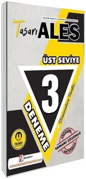 Tasarı Yayınları ALES Üst Seviye 3 Deneme Çözümlü