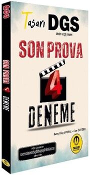 Tasarı Yayınları DGS Son Prova 4 Deneme PDF Çözümlü