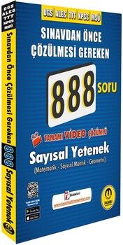 Tasarı Yayınları DGS ALES Video Çözümlü 888 Sayısal Soru Bankası