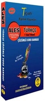 Tasarı Yayınları ALES Türkçe Çözümlü Soru Bankası
