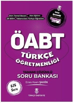 Türkçe ÖABTDEYİZ ÖABT Türkçe Öğretmenliği Soru Bankası Mor Kitap
