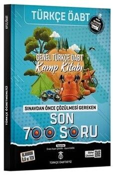 Türkçe Öabtdeyiz ÖABT Türkçe Genel Kamp Kitabı Son 700 Soru Bankası