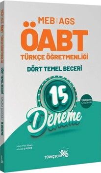 Türkçecim TV ÖABT MEB AGS Türkçe Öğretmenliği Dört Temel Beceri 15 Deneme