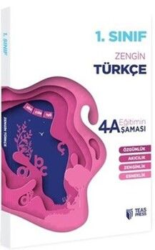 Teas Press Yayınları 1. Sınıf Türkçe 4A Eğitim Şeması