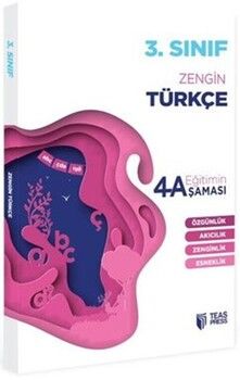 Teas Press Yayınları 3. Sınıf Türkçe 4A Eğitim Şeması
